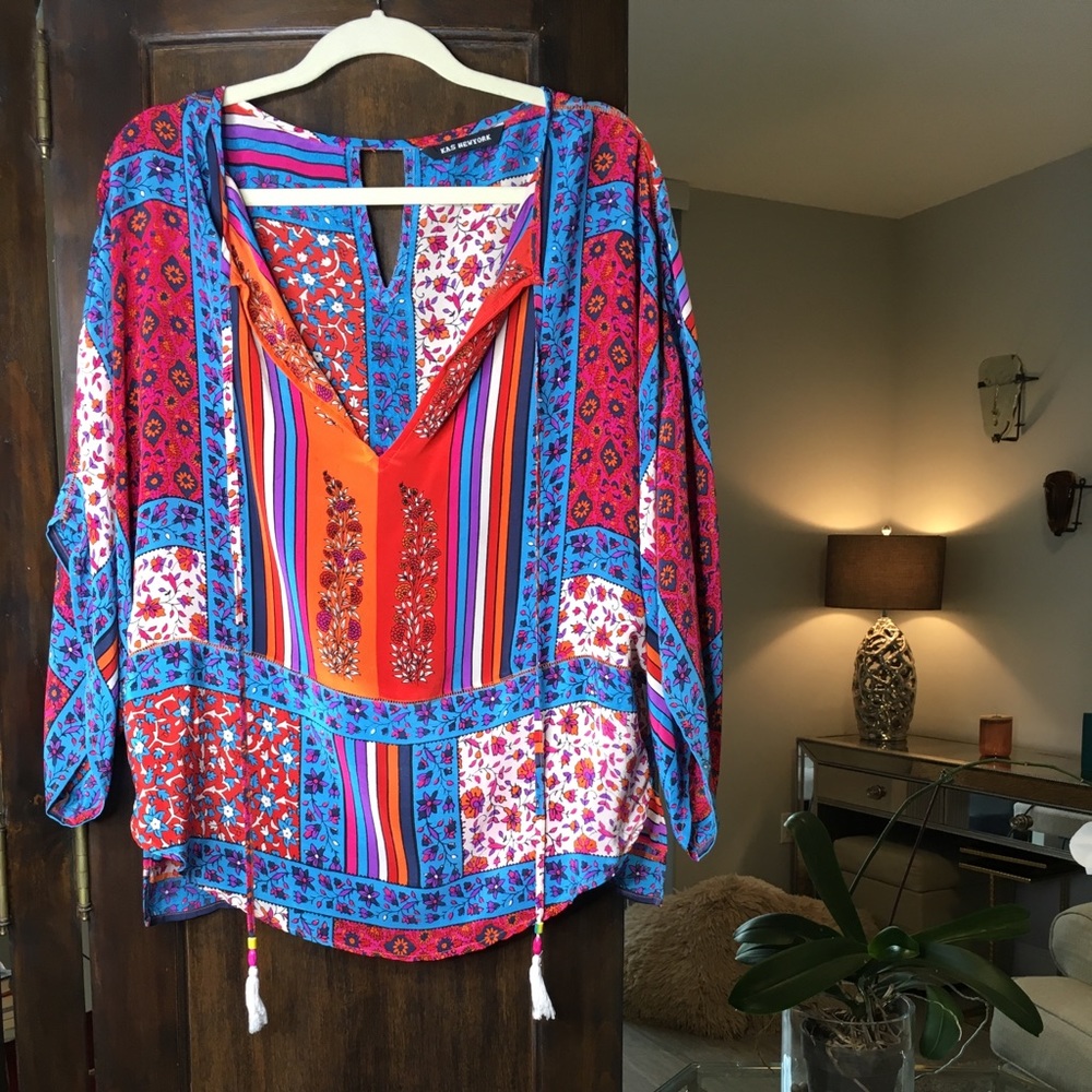 Kas New York Cover Up Tassle Top USM